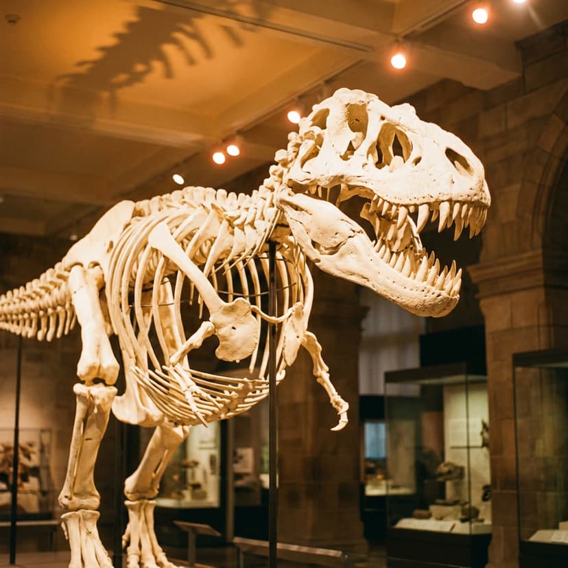 Esqueleto de dinosaurio