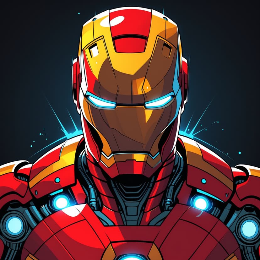 Casco de Iron Man