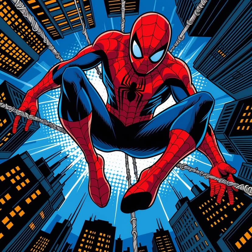 Spider-Man en la ciudad